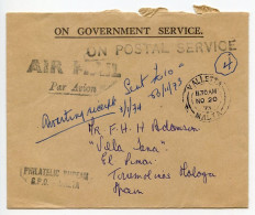 Delcampe - Malta 1973 Official Airmail Cover; Valletta To Torremolinos, Spain - Malta