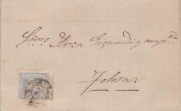 VELAYOS AVILA A TOLOSA 1871 - Briefe U. Dokumente