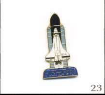 Pin's Espace - Nasa USA / Navette Pour Les Stylos “Fisher Space Pen“. Est. Soma. Epoxy. T1031-23 - Ruimtevaart