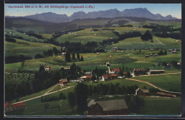 AK Gontenbad /Appenzell, Teilansicht Mit Säntisgebirge  - Gonten