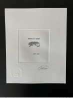 Monaco 2018 YT ? Epreuve D'artiste Proof PEN Club 50ème Anniversaire 50th Anniversary BLACK NOIR - Autres & Non Classés