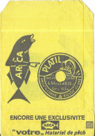 VIEUX PAPIERS, EMBALLAGE MATERIEL DE PECHE MADE IN GERMANY ARCA PLATIL, POISSON, VOIR SCANNER RECTO VERSO - Materiale E Accessori