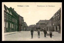 57 - PUTTELANGE - PUTTLINGEN - HAUPTSTRASSE MIT MARKTPLATZ - Puttelange