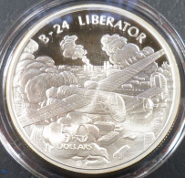 Isole Marshall - 50 Dollari 1991 - Aerei Della II° Guerra Mondiale - B-24 Liberator - KM# 76 - Marshall