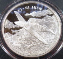 Isole Marshall - 50 Dollari 1991 - Aerei Della II° Guerra Mondiale - Ki-61 Hien - KM# 99 - Marshall