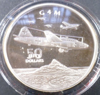 Isole Marshall - 50 Dollari 1991 - Aerei Della II° Guerra Mondiale - Mitsubishi G4M - KM# 95 - Marshall