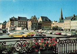 [-5%] BELGIQUE - Ath - 7800 - Place Communale - 3.41.80.0088 - Voiture - Fleur - CIM - Carte Postale - Ath