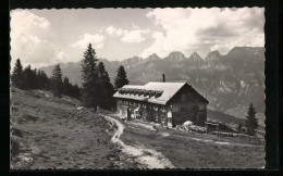 AK Flums, Blick Auf Das Kurhaus Schönhalden über Dem Tal  - Flums