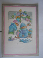 Nieuwjaarsbrief Lettre De Nouvel An 1990 Oosthoven Design: Jaklien 34 033-2 Lannoo Form. 17 X 24 Cm - Autres & Non Classés