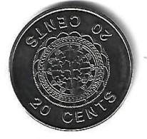 Solomon 20 Cents 1989 Km 28 - Salomon