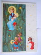 Nieuwjaarsbrief Lettre De Nouvel An 1965 Ranst Kinderen Maria Jezus  Edit Kruger W4 Form. 14,5 X 20 Cm - Autres & Non Classés
