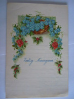 Nieuwjaarsbrief Lettre De Nouvel An 1962 Ranst Bloemen Edit ARB Belgium 28047 14 X 21 Cm - Autres & Non Classés