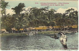 Delcampe - Cote D'Ivoire Eboinda Sur La Lagune Abi 939 - Elfenbeinküste