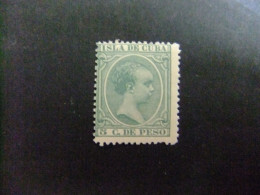 65 CUBA 1878 / REY ALFONSO XII / EDIFIL 127 MH YVERT 82 MH - Elobey, Annobon & Corisco