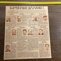 Delcampe - 1928 MI Football Français Est-il En Progrès Rimet Henri Bard Jooris Gaston Barreau Maurice Bunyan Gabriel Hanot Abelly - Sammlungen