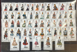 CREXP546 SELLOS DE ESPAÑA (1967-1971) TRAJES REGIONALES - Andere & Zonder Classificatie