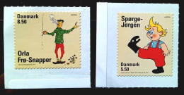 DENMARK 2010,  2 DIFF MINT STAMP  ORLA FRD-SNAPPER  SPORGE JORGEN. - Covers & Documents