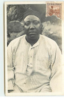 Guinée Equatoriale - RPPC - Jefe De Una De Las Tribus Hausas (Fernando Poo) - Equatorial Guinea