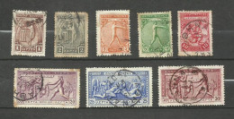 Grèce N°165 à 171, 174 Cote 13.50€ - Gebraucht