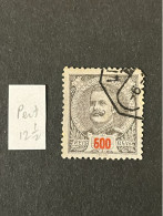(T1) Portugal - 1895 D. Carlos 500 R - Af. 139 Perf. 12½ - Used (2) - Ungebraucht