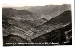 60130 - Niederösterreich - Jauerling , Ausblick Von Der Theresienhütte Am Jauerling , Blick In's Donautal - 1955 - Wachau