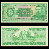 Paraguay  100 Guaranies  1982 ( 1952 )  P 205 B   Crisp GEM UNC - Paraguay