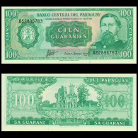 Paraguay  100 Guaranies  1982 ( 1952 )  P 205 A   Crisp GEM UNC - Paraguay