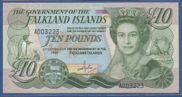FALKLAND ISLANDS - P.14 - 10 Pounds 1986 UNC, S/n: See Photos - - Falkland Islands