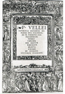 AK 395: Historia Romana Des VELLEIUS PATERCULUS - Früher Druck (1520) - Libraries