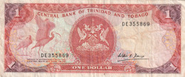 BANCONOTA TRINIDAD TOBAGO 1 VF  (B_1563 - Trinidad & Tobago