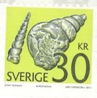 SWEDEN 2011 DEFINITIVES, 30kr FOSSILS** (MNH) - Fossils