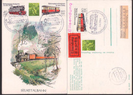 MC 2866 Selketalbahn Eilsendung Vs. Mit Eingangsst., Rs. Zdr, Stiege Schmalspurbahnen - Maximumkarten (MC)