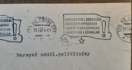 1975 3x Cover Luis Corvalan PRAHA 025 Postmark Liberty Freedom For Communist Propaganda Chile Pinochet - Briefe U. Dokumente