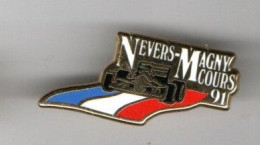 PIN'S AUTOMOBILE MAGNY COURS 91 NEVERS ARTHUS BERTRAND - Arthus Bertrand