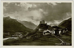 GR Schloss Tarasp Im Gewitter, Edition Photoglob, Chur - Neuhausen - Tarasp
