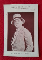 ANTIGUA FICHA TARJETA CROMO COLLECTIBLE CARD CHROME CHROMO O SIMIL DE CINE ACTOR ACTEUR RICARDITO RICHARD TALMADGE.. - Other Formats
