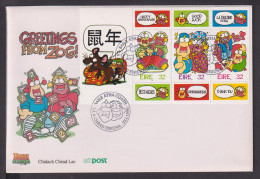 Briefmarken Irland Europa Brief Block 1996 Baile Atha Cliath - Covers & Documents