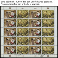 GRIECHENLAND KB O, 1985-94, Europa, Alle 10 Kleinbogensätze Komplett, Pracht, Mi. 426.- - Feuilles Complètes Et Multiples