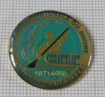 PAT14950 CANOE  KAYAK CNR COMPAGNIE NATIONALE DU RHONE   STADES D' EAUX VIVES - Canoa