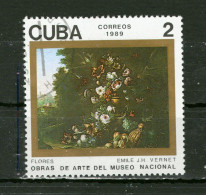 CU3347 - 1989 - Cuba - The National Museum - Paintings - Collections, Lots & Séries