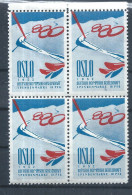 Olympic Games - Vignette - Poster Stamp  - Oslo Winter  Games - Block Of 4   Mnh - Winter 1952: Oslo