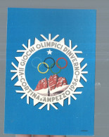 Olympic Games - Cortina - Special Postcard  Unused - Winter 1956: Cortina D'Ampezzo