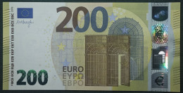 200 EURO FRANCE 2019  DRAGHI U004A1 UA00 SC UNC. PERFECT - 200 Euro