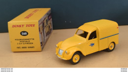 Citroen 2cv Fourgonnette Postale Dinky Toys Atlas 1:43 - Dinky