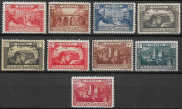 MONACO N°56/64 Neuf* - Très Frais - 9 Valeurs - Cote:80€ - Ongebruikt