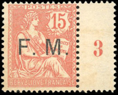 2 - 15c. Vermillon. Millésime 3. BdeF. TB. - Other & Unclassified