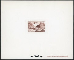 9+10 - Poste Aérienne. Epreuve De Luxe. 50F. Vert+100F. Brun-lilas. 2 Valeurs. TB. - Other & Unclassified