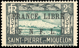 234 - 2c. Noir Et Vert-bleu. SUP. - Other & Unclassified