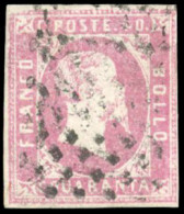 3 - 40c. Rose. Obl. TB. - Sardinia