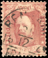 2 - 10c. Carmin. Obl. SUP. - Netherlands Indies